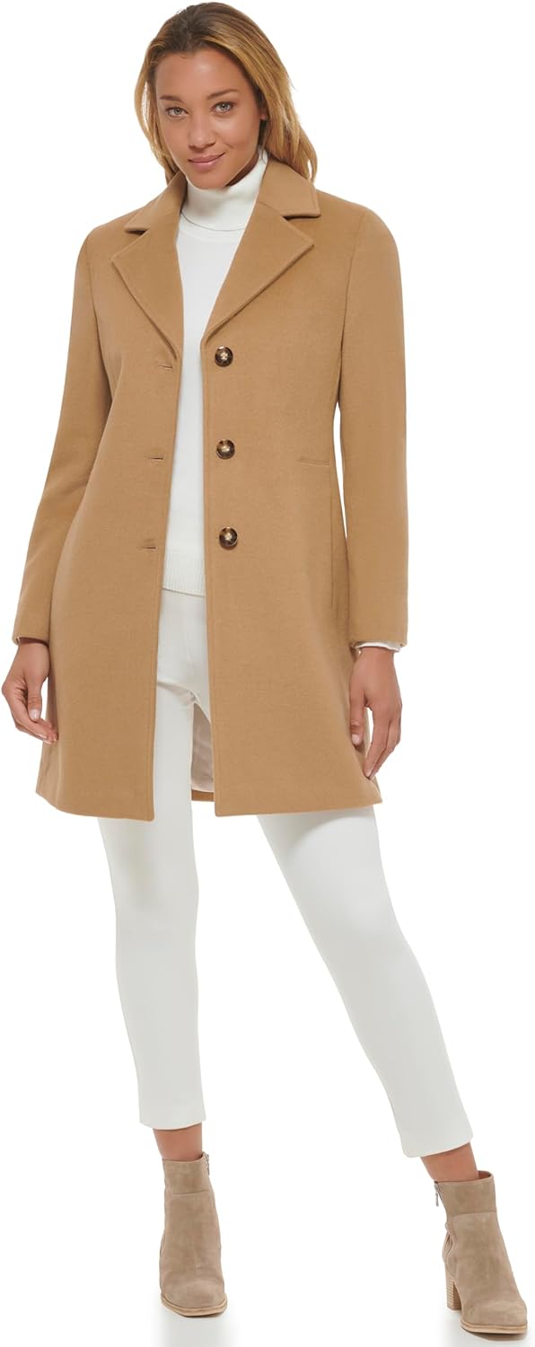 Women's Classic Cashmere Wool Blend Coat