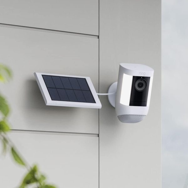 Small Solar Panel, 1.9W for Stick Up Cam, Stick Up Cam Pro, Spotlight Cam Plus, Spotlight Cam Pro - White - Image 5